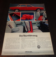 VW K70 Reklame (1972)