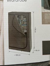 Verkaufe Textilschrank Kleiderschrank in sehr gutem Zustand, wie NEU !!!