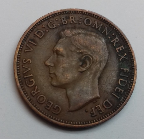 Großbritannien half penny - half,