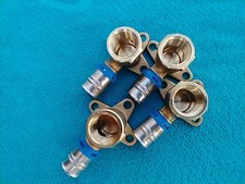 4 Wandscheiben - Deckenwinkel 16 x 1/2"  Alpex, Conel MV2, Cosmo Connect