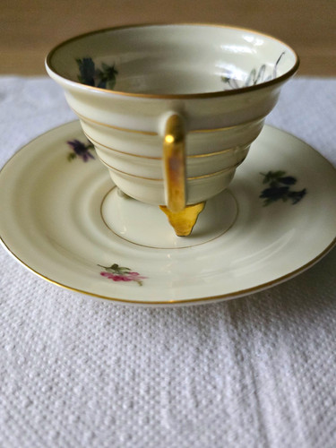 Porzellan tasse untertasse - &,