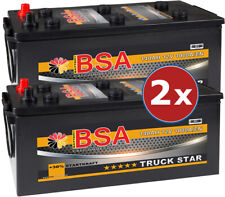 2 Stück LKW Batterie 12V 140AH Starterbatterie statt 120AH 125AH 135AH Schlepper