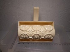 60/70er J. Gebäckwalze Musterwalze für Teig GERDA 3308 beige Kunststoff 200 g
