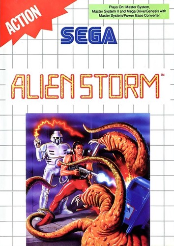 Sega master system alien - sega,