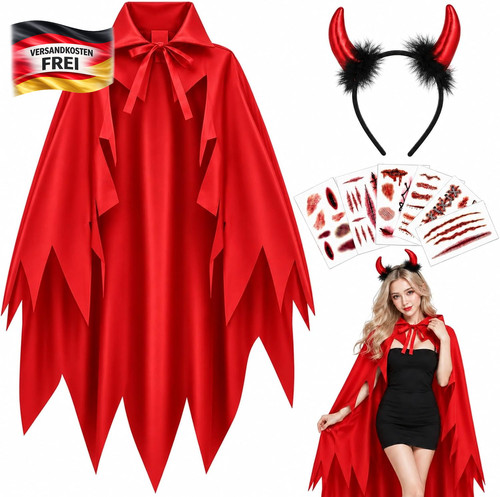 Teufel kostüm damen - kostüm, set