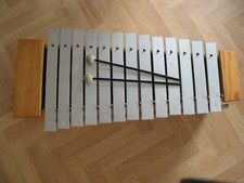 großes Metallophon Alt-Tenor, Lefima, super Klang, inkl 2 Schlägel, wie neu