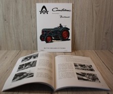 Hanomag Combitrac Brillant Ackerschlepper Betriebsanleitung Traktor