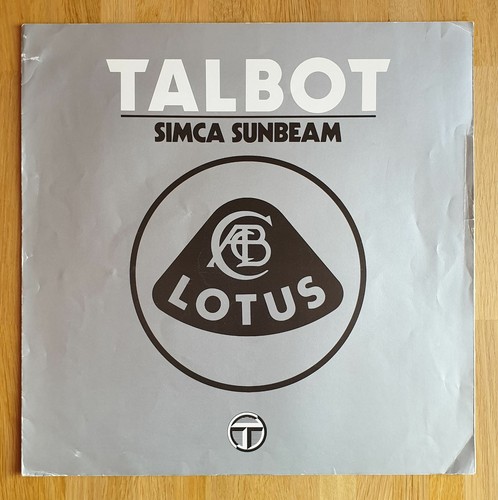 Lotus talbot simca - lotus,