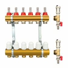  Messing Heizkreisverteiler 2