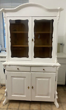 Antike Aufsatz-Vitrine (Küchenschrank)