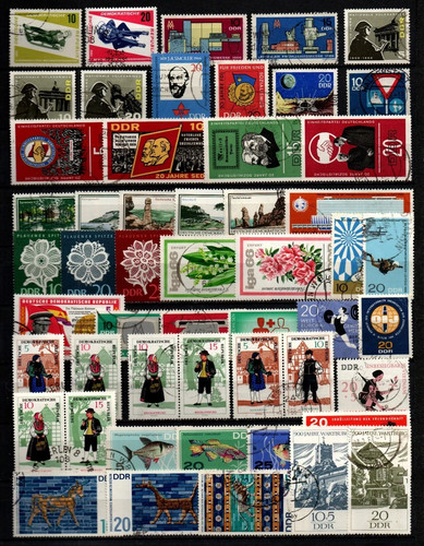 Briefmarken ddr 1966 - ddr,