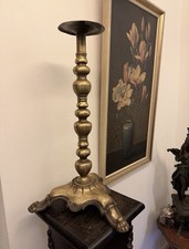 Alter Kerzenständer Messing