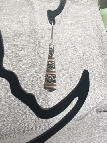 Boho ohrringe silber kupfer - ohrringe,