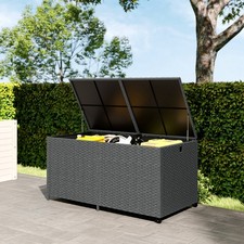 Outsunny rattan auflagenbox - rattan,