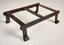 Alter Untersetzer Bügeleisen, Metall, Ablage #B263