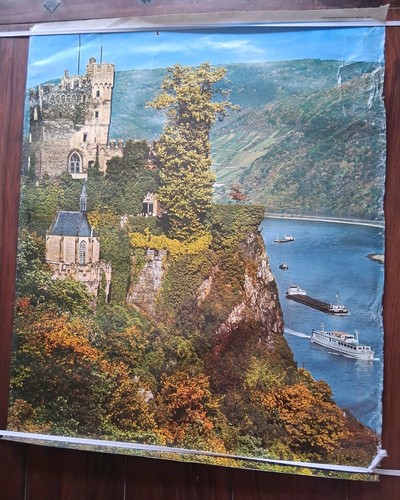 Poster burg rheinstein werbung - poster,