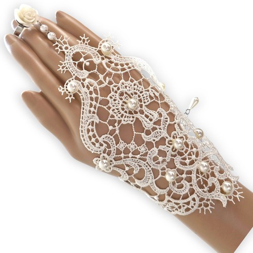 Braut handschuh spitze - braut,