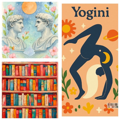 Vintage kunst poster retro - kunst,