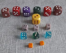 Verschiedene DDR Würfel