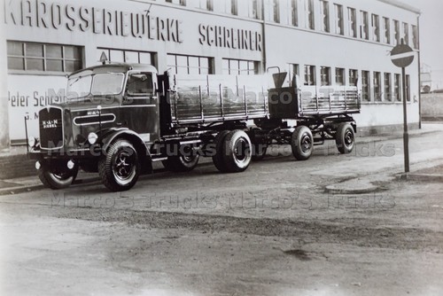 Lkw foto man - foto, deichsel