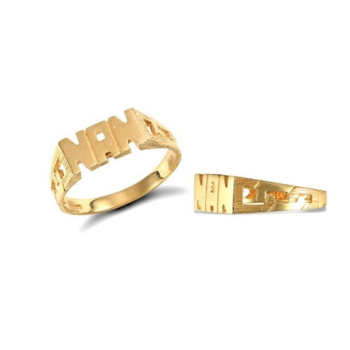 9ct gelbgold feingold ring - 9ct,