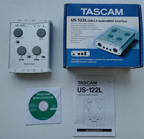 Tascam 122l usb2 0 - tascam, us-122l