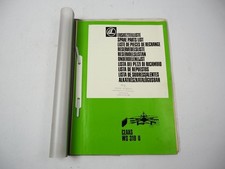 Claas WS310U Schwader Ersatzteilliste Liste de Pieces de Rechange 1983