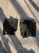 Chaps Stiefelschaft Chapsletten Leder Reitchaps schwarz Größe L