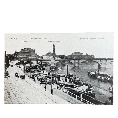 Postkarte dresden friedrich - postkarte,