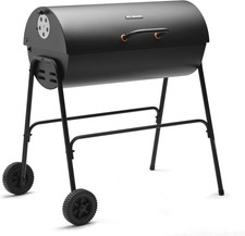 Holzkohlefassgrill - Tragbarer