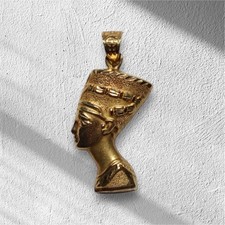 Nofretete 3 D Kettenanhänger