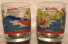 2 Simpsons Trinkgläser Nutella Limited Edition 2002