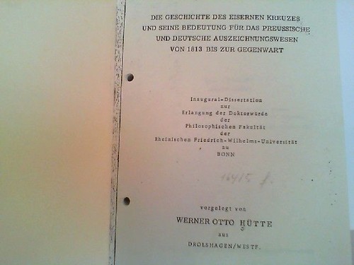 Die geschichte des eisernen - geschichte,