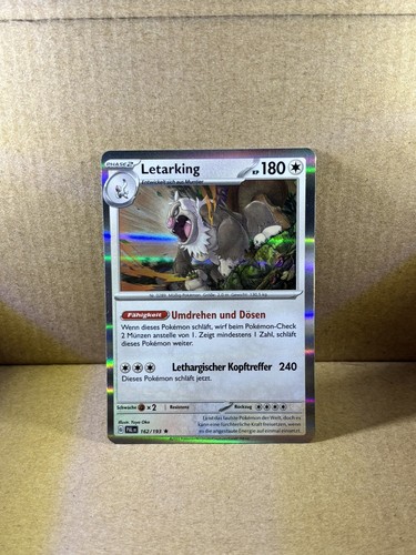 Pokemon holo karte - karte, letarking