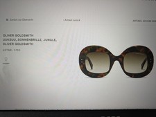 Oliver Goldsmith   Sonnenbrille   UUKSUU Jungle Art. 5155    NEU