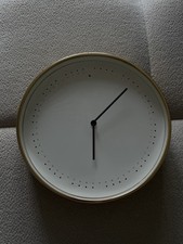 Ikea Wanduhr Gold 30CM Vintage