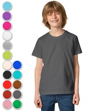 Kinder shirt basic kurzarm - kinder, t-shirt