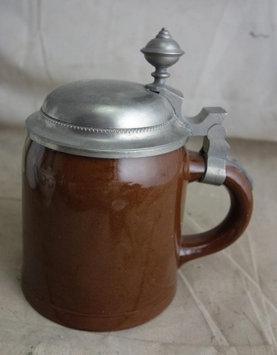 Antiker keramik bierkrug wick - keramik,