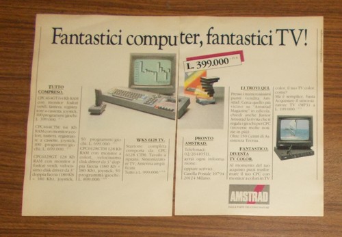 Seltene werbung amstrad - seltene,