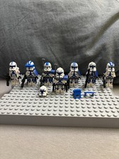 Custom Star Wars 501st Legion Clone Trooper 7 Minifiguren (Custom Captain Rex)