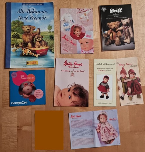 Konvolut katalog steiff 2000 - konvolut,