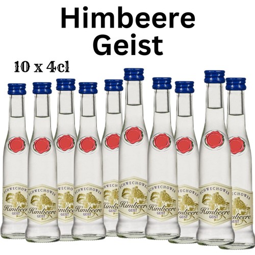Obstgeist himbeere 10x4cl - obstgeist,
