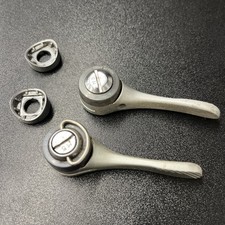 SHIMANO 105 SL-1055 Schalthebel braze downtube shifters 2x7 index/friction