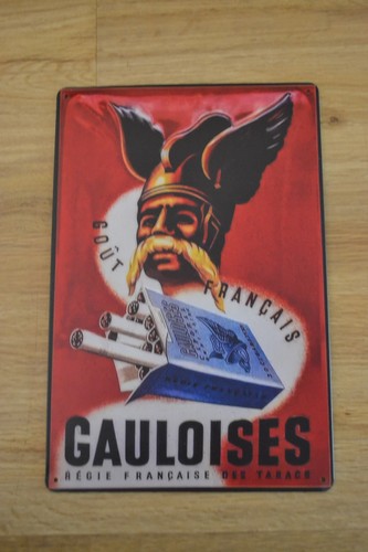 Gauloises blechschild retro - -,