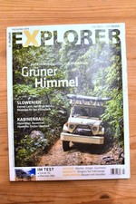 Explorer Abenteuer-Offroad-Reise Zeitschrift 2015 Kolumbien Slowenien Weltreisen
