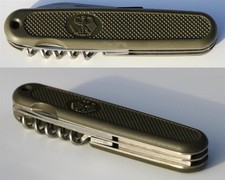 6 in1 BW Taschenmesser Outdoor Notfallset Militär Messer Armee Bundeswehr Säge 