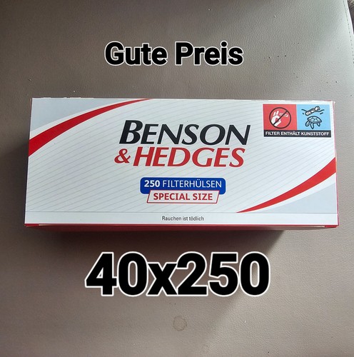 Zigarettenhülsen benson - zigarettenhülsen,