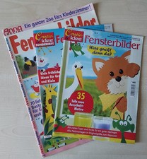 3 Hefte Fensterbilder Anna