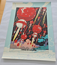 BLAKE & MORTIMER - E.P.JACOBS - SERIGRAPHIE L'ENIGME DE L'ATLANTIDE - Archives