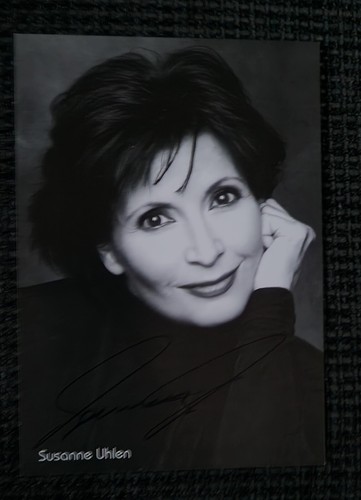Susanne uhlen autogramm - susanne,